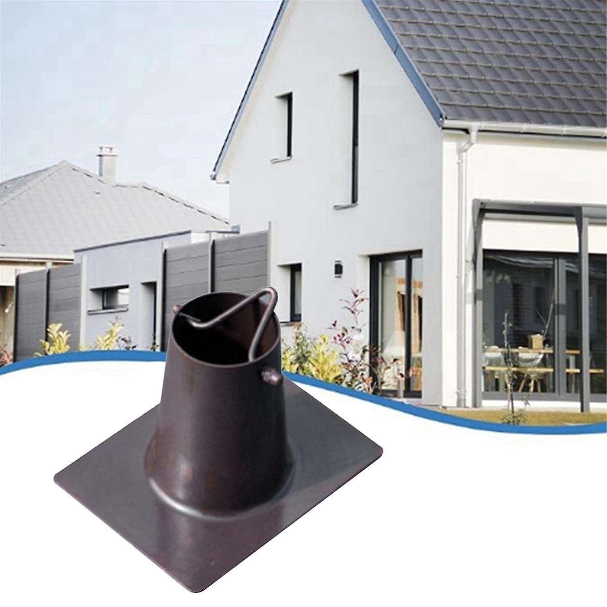 Rain Chain Gutter High-Quality Arched Rain Chain Gutter Adapter for Rainwater Pipe Outlet