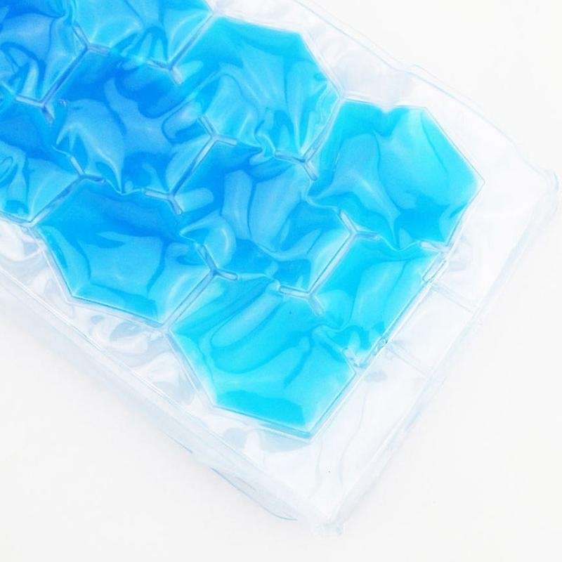 Rapid Ice Wine Cooler Plastic Beer Cooler Bag Outdoors Ice Gel Bag Picnic Cool Bags Wine Cooler(Blue