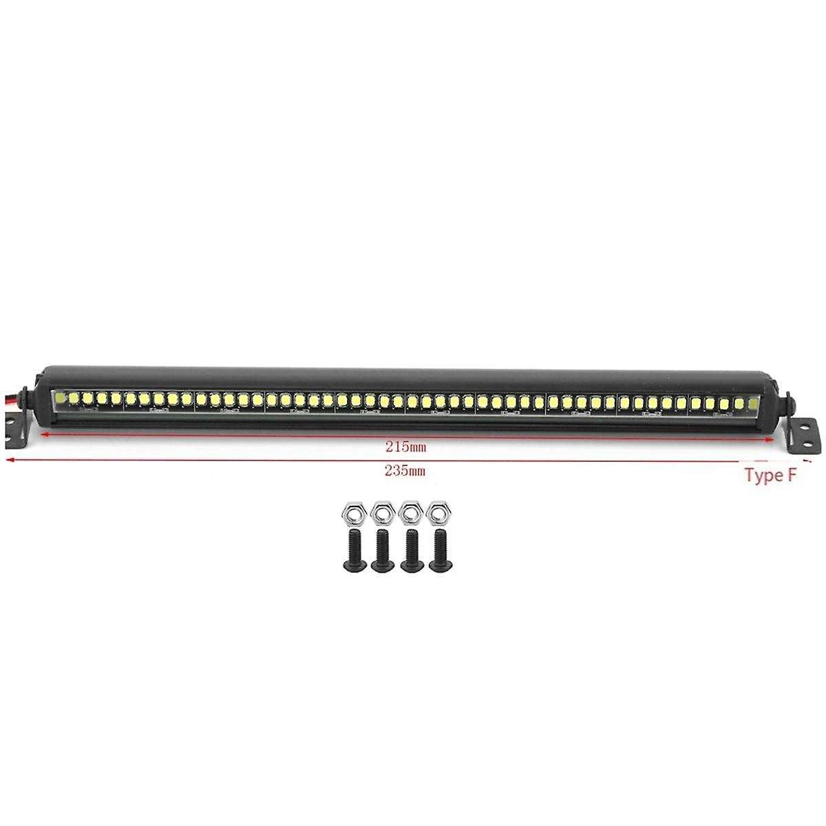 RC Car Roof Lamp 24 36 LED Light Bar for 1/10 RC Crawler Axial SCX10 90046/47 SCX24 Wrangler D90 TRX