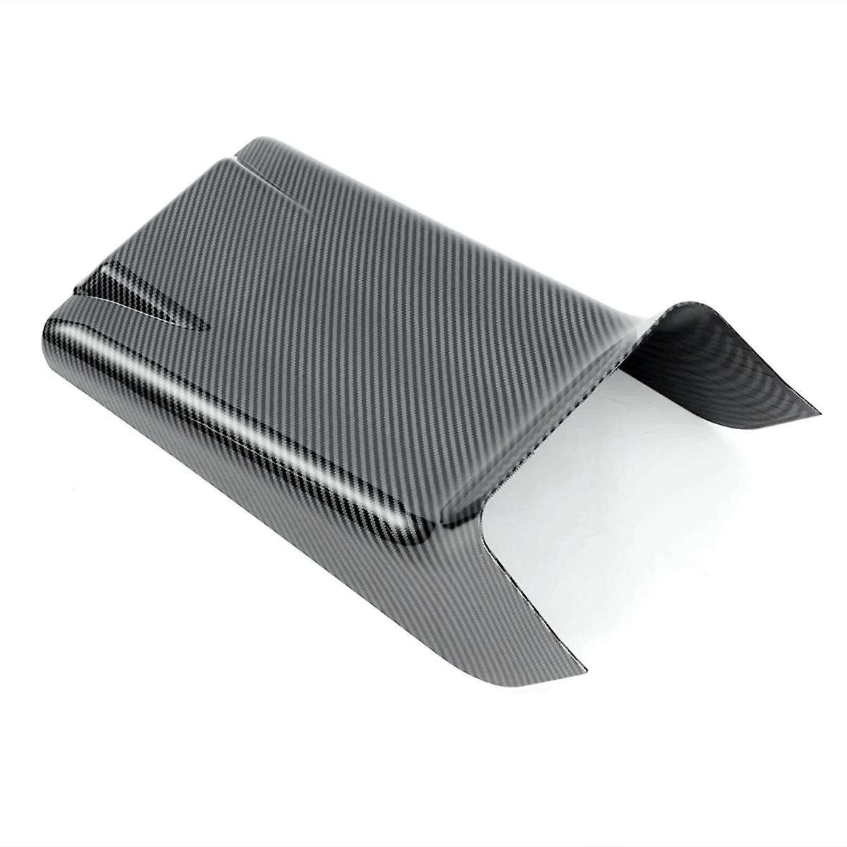 Rear Anti Kick Cover Protector Panel Trim for 2024 Abs Carbon Fiber Interior Accessories