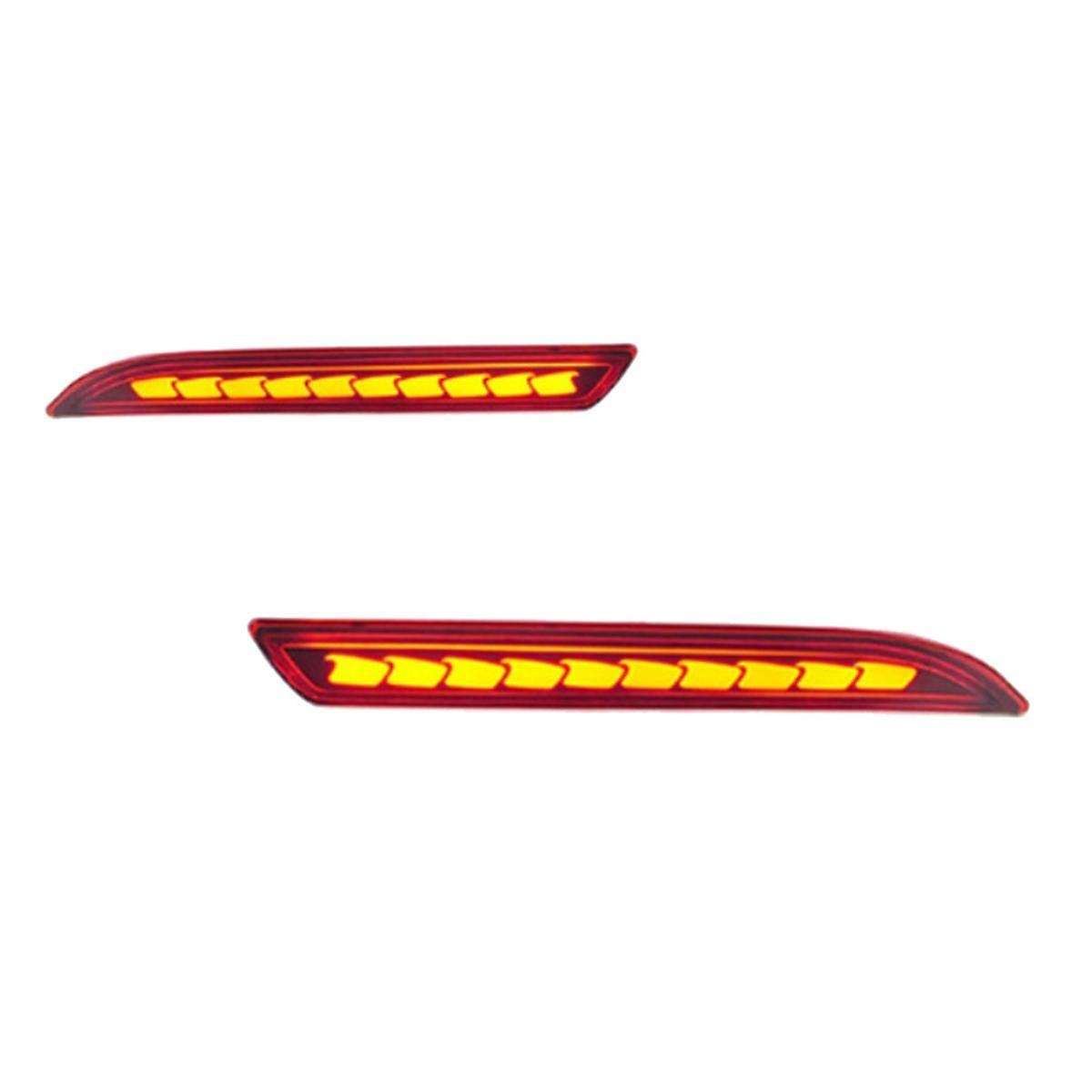 Rear Bumper LED Reflector for Odyssey 2015-2024 City 2023-2024 ELYSION Dynamic Fog Light Reflector
