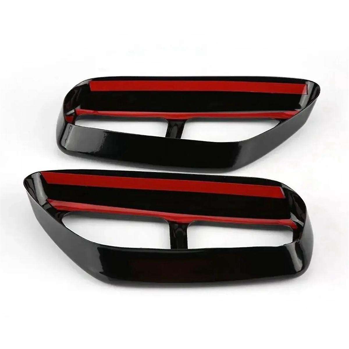 Rear Dual Exhaust Pipe Cover Trims for 5 Series G30 G31 2017-2022 Tailpipe Trim Frame Car Exterior M