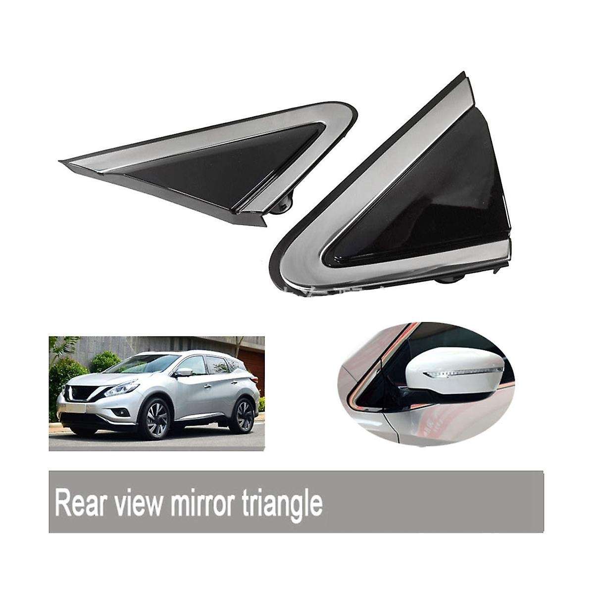 Rear Mirror Triangle Trim Side Mirror Triangle Molding for 2015-2018 96319-5bc0a 96318-5bc0a
