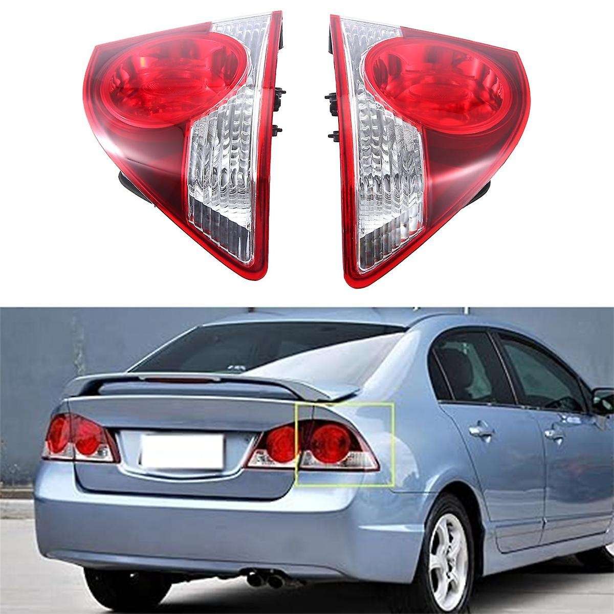 Rear Tail Light Cover Brake Light Housing for CIIMO 33500-TX3-H01 33550-TX3-H01