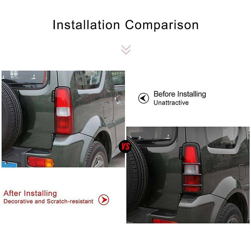 Rear Tail Light Lamp Guards Cover for 2007-2017 Car Accessories