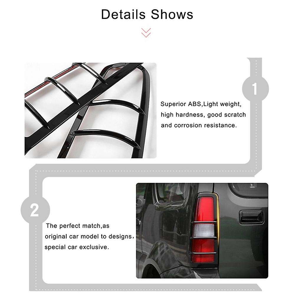 Rear Tail Light Lamp Guards Cover for 2007-2017 Car Accessories