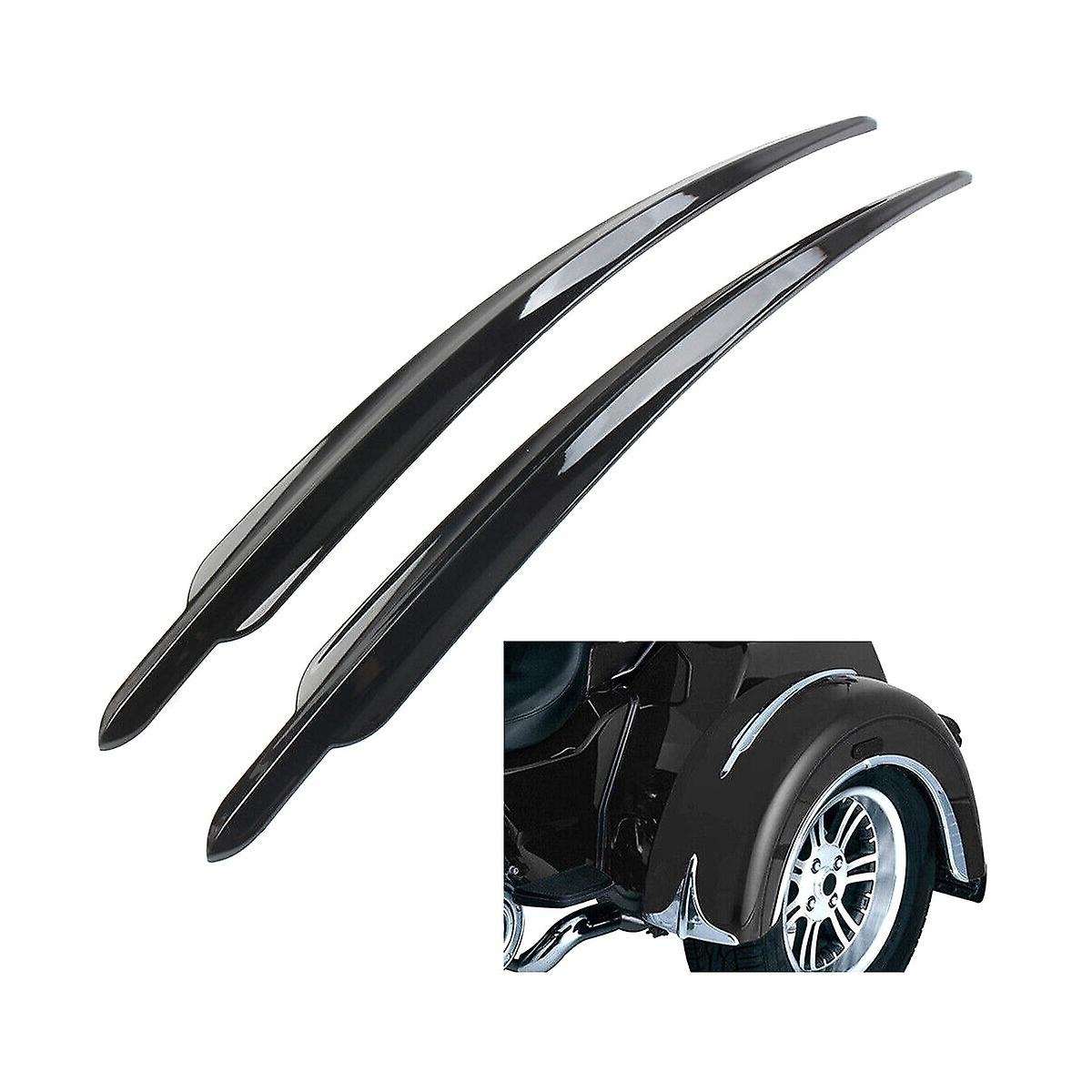 Rear Top Center Trim Fit for Trike Glide Ultra Flhtcutg Black