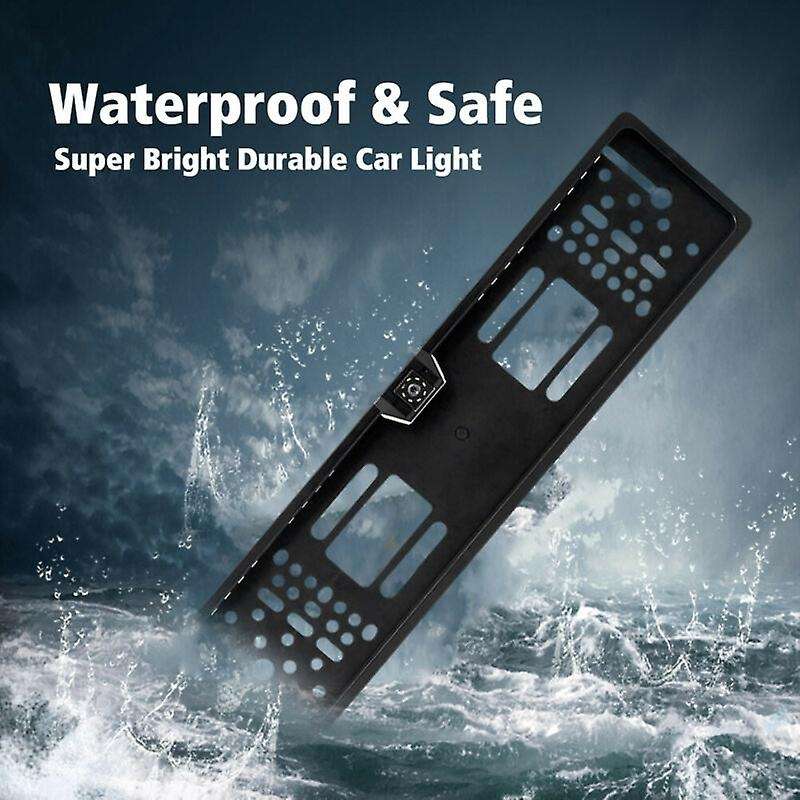 Rear View Camera European License Plate Frame CCD HD Car Rear View Camera Backup Reverse Camera with