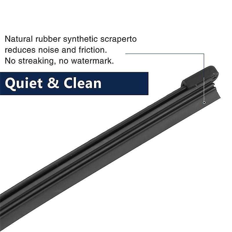 Rear Windshield Wiper Arm and Blade Set 1K9955707A for Golf 5 6