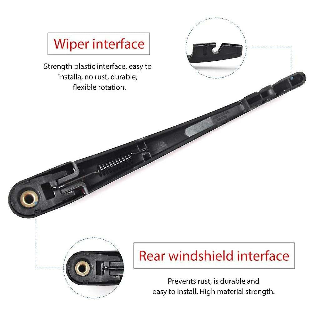 Rear Windshield Wiper Arm Set - Back Windshield Wiper Arm Blade Set for 2006-2013 Odyssey 76720--A01