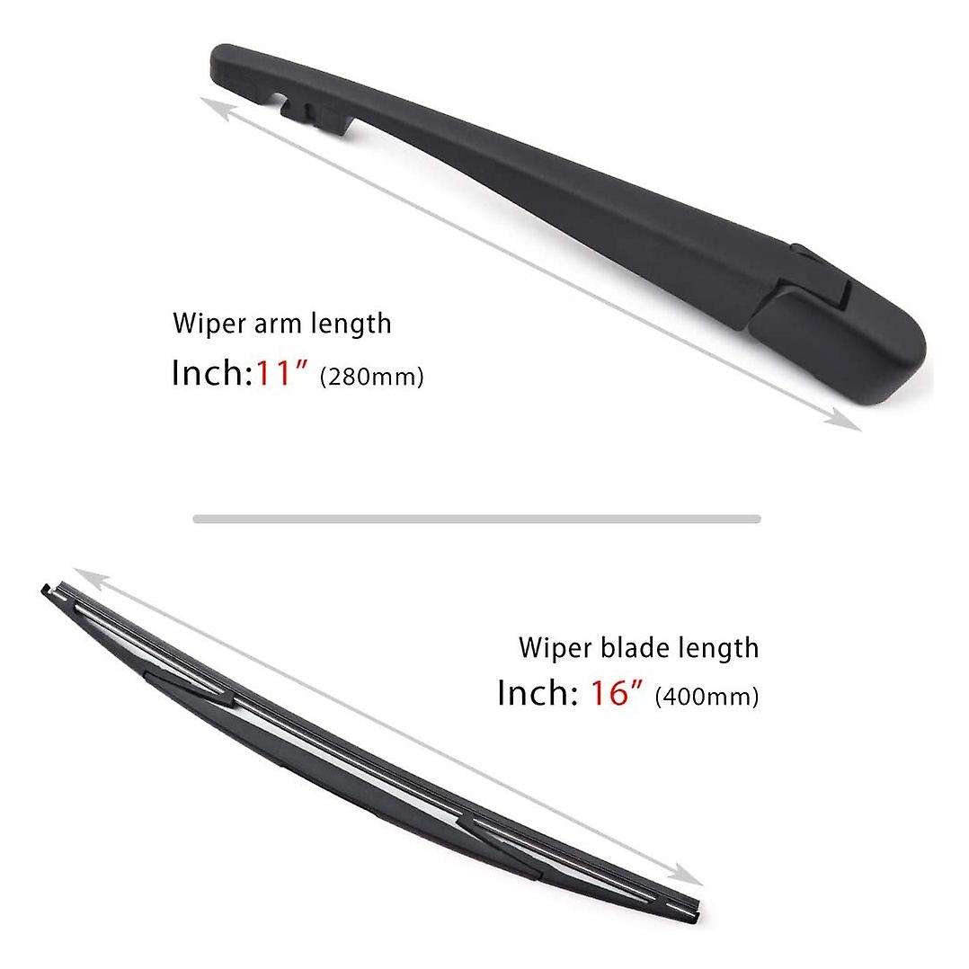 Rear Windshield Wiper Arm Set - Back Windshield Wiper Arm Blade Set for 2006-2013 Odyssey 76720--A01