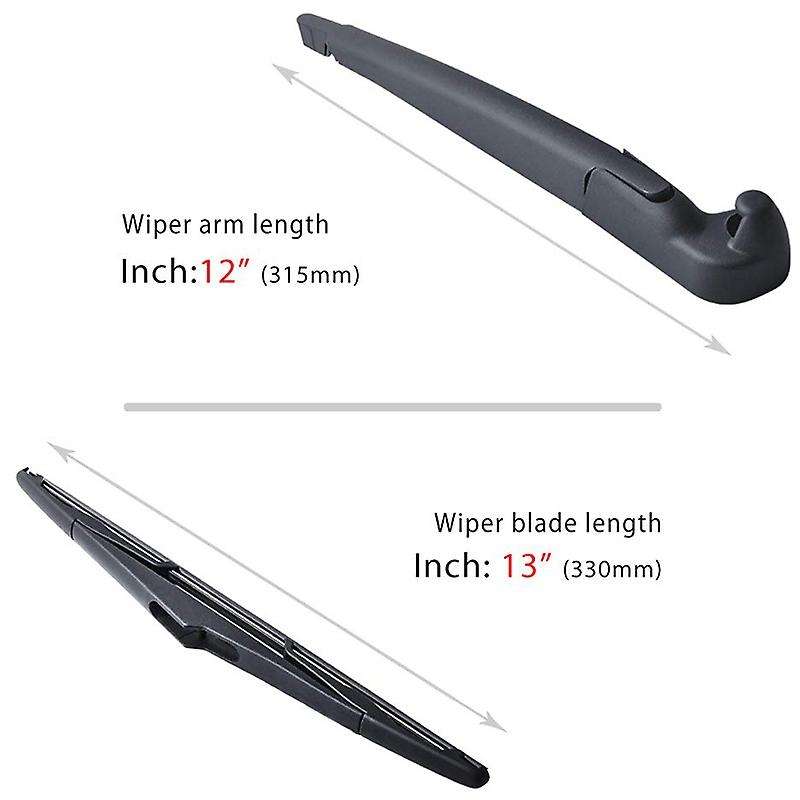 Rear Wiper Arm Blade Assembly - for Jeep Wrangler JK 2007-2016