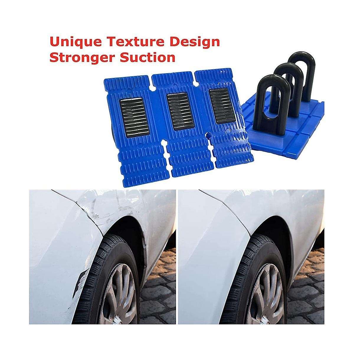 Recess Repair Accessories Tool Kit Lacquer-Free Puller Tool Kit Strip Pit Dent-Free Sheet Metal Comb