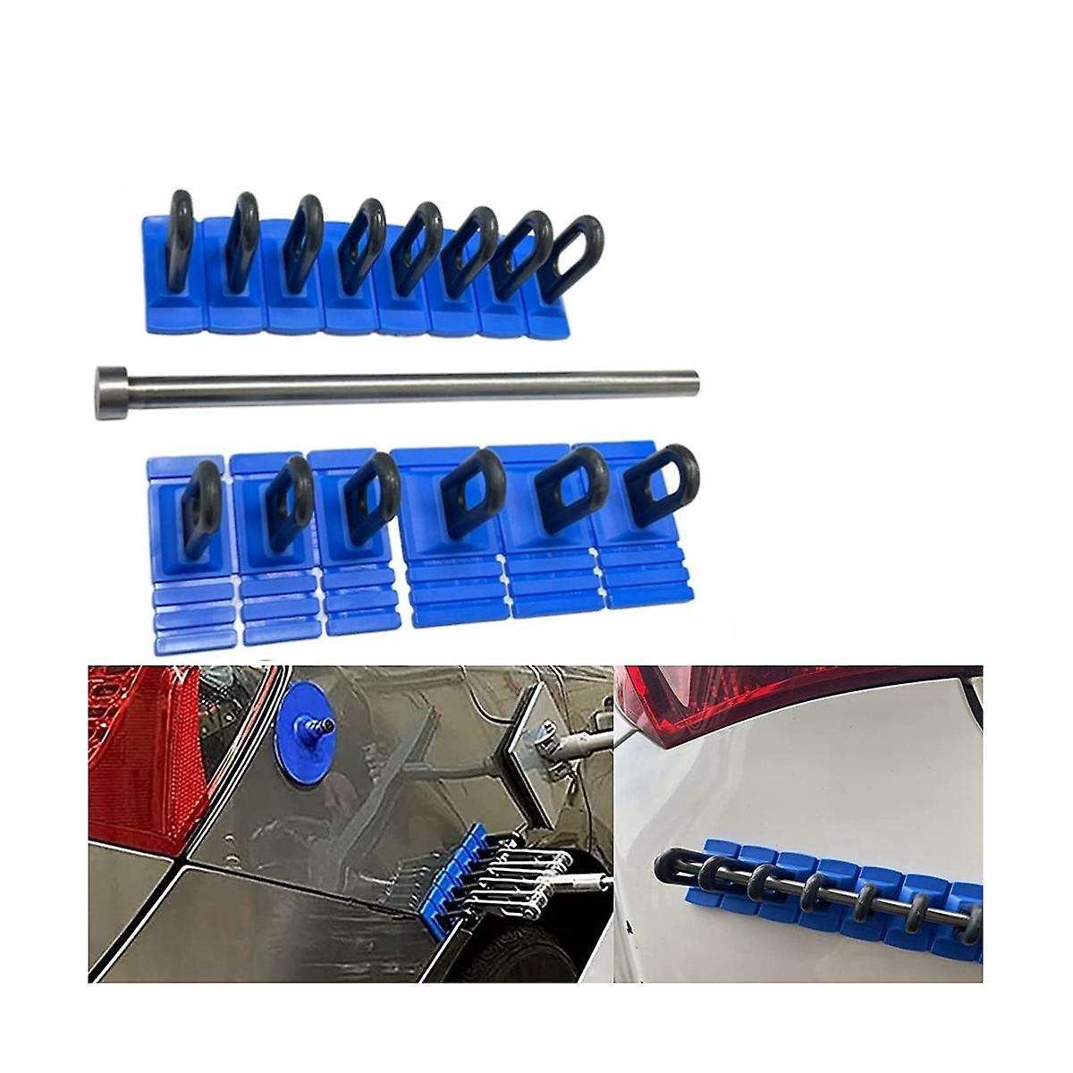 Recess Repair Accessories Tool Kit Lacquer-Free Puller Tool Kit Strip Pit Dent-Free Sheet Metal Comb
