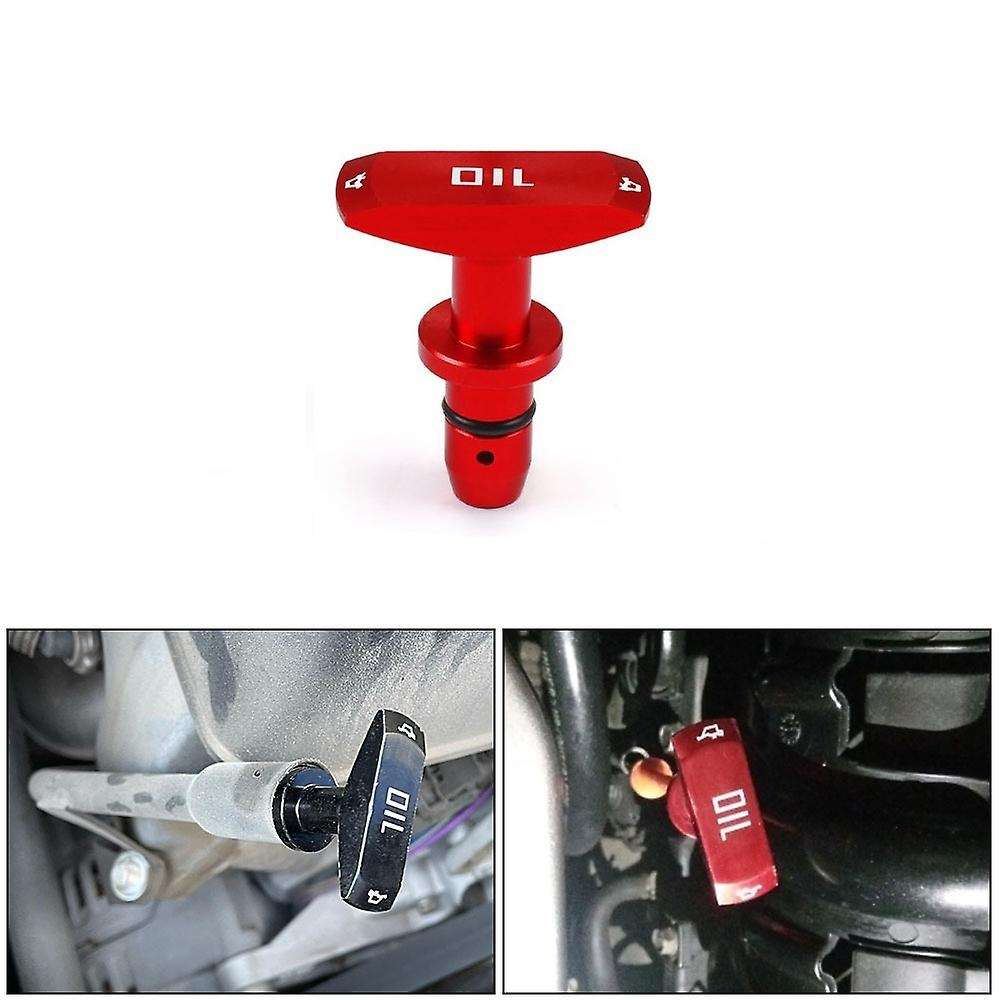 Red 1999-2011 Billet Oil Dipstick Handle Dip Stick for Oil Caliper Gt V8 Gt500
