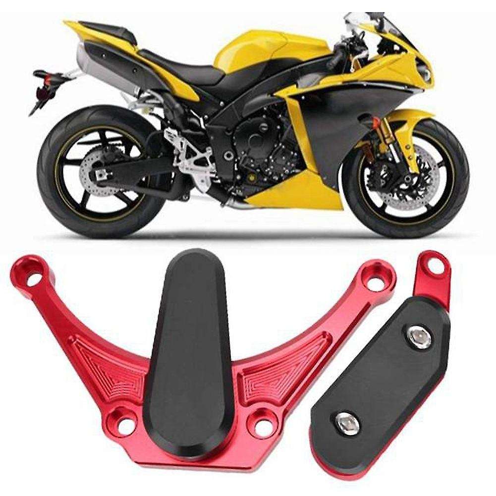 Red Engine Cover Stator Case Guard CNC Frame Slider Falling Protection for YZF-1000 R1 09-14