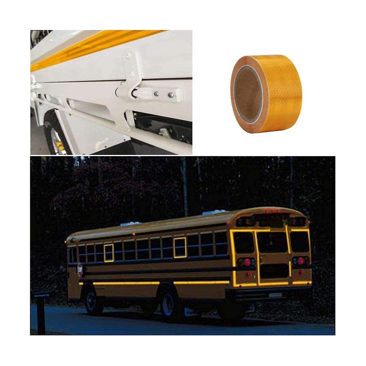 Reflective Tape, 20mx5cm Reflector Tape Waterproof Outdoor, Self-adhesive Safety Tape for Car Truck