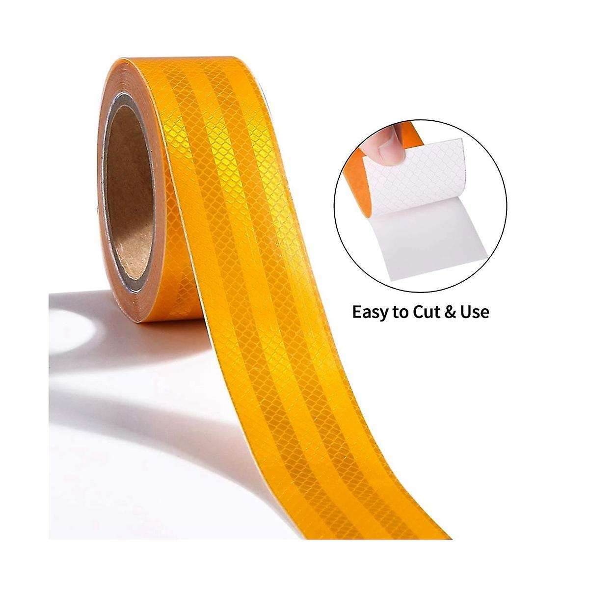 Reflective Tape, 20mx5cm Reflector Tape Waterproof Outdoor, Self-adhesive Safety Tape for Car Truck