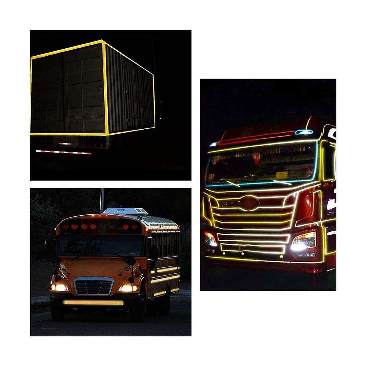 Reflective Tape, 20mx5cm Reflector Tape Waterproof Outdoor, Self-adhesive Safety Tape for Car Truck