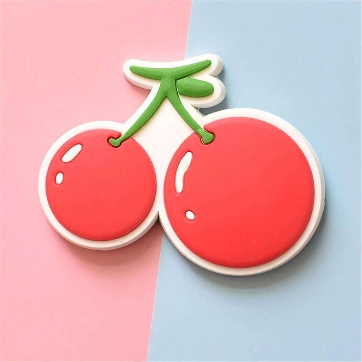 Refrigerator Magnet Cute Cartoon Fruit Magnets: Add Colorful Fun to Your Fridge with -Soft Rubber St