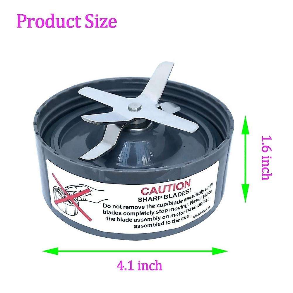 Replacement for 600w 900w Blender Blade Parts Blender Including Extractor Blade Gasket Shock Pad And