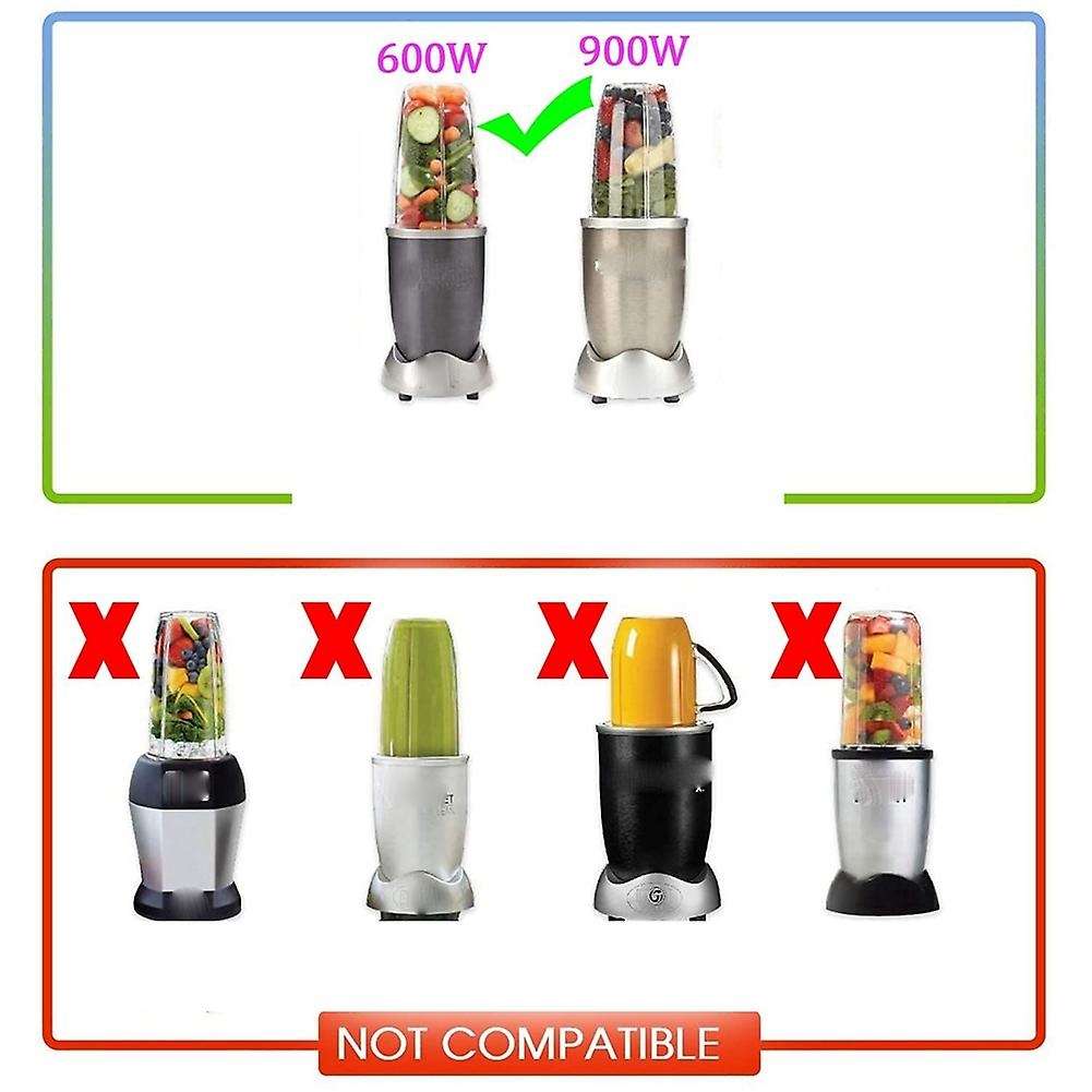 Replacement for 600w 900w Blender Blade Parts Blender Including Extractor Blade Gasket Shock Pad And