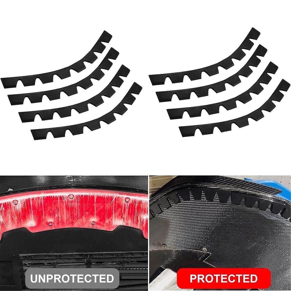 Replacement Guard Kit Part 8pcs Accessories Anti-scratch Bumper Car Diy Kit Protector Skid Plate Ru