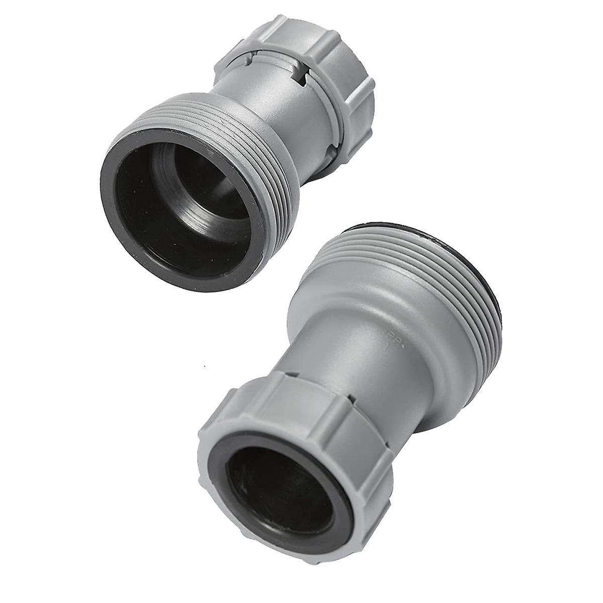 Replacement Hose Adapter, 1.25Inch 1.5Inch Pool Valve for Above-Ground Pool Pump, Filter, Skimmer f