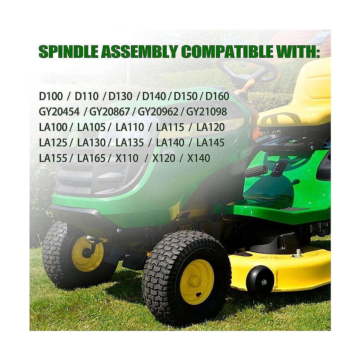Replaces 285-851 Spindle Assembly GY20962 GY21098 GY20454 42In 48In Deck for D100-D160,LA100-LA165