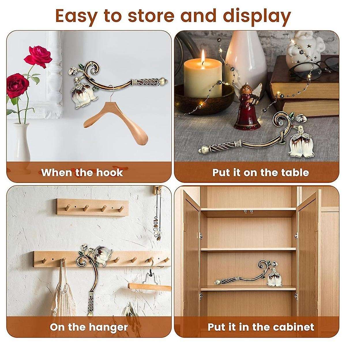 Retro Candle Extinguisher, Scented Candle Tools, , Enamel Colored Candle Cover