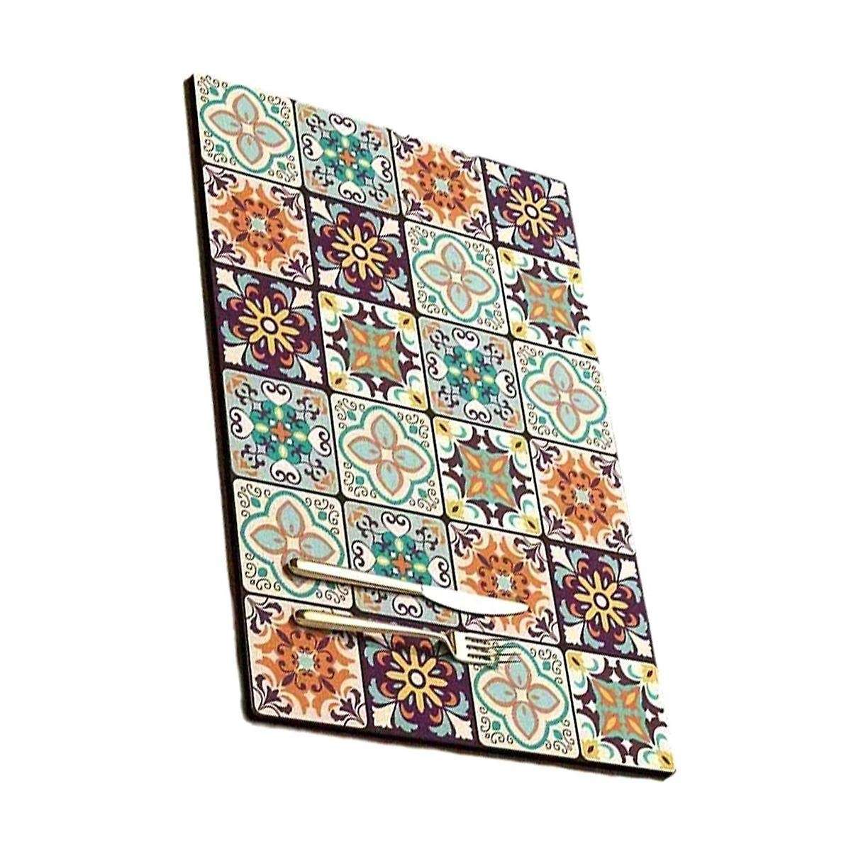 Retro Quick-Drying Water-Draining Mat for Kitchen Bar Countertops