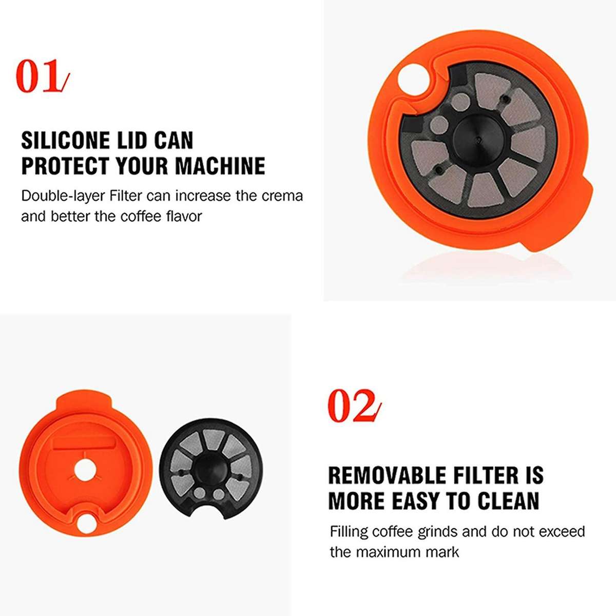 Reusable Coffee Capsules, Compatible with for Bosch-s Tassimo 180ml