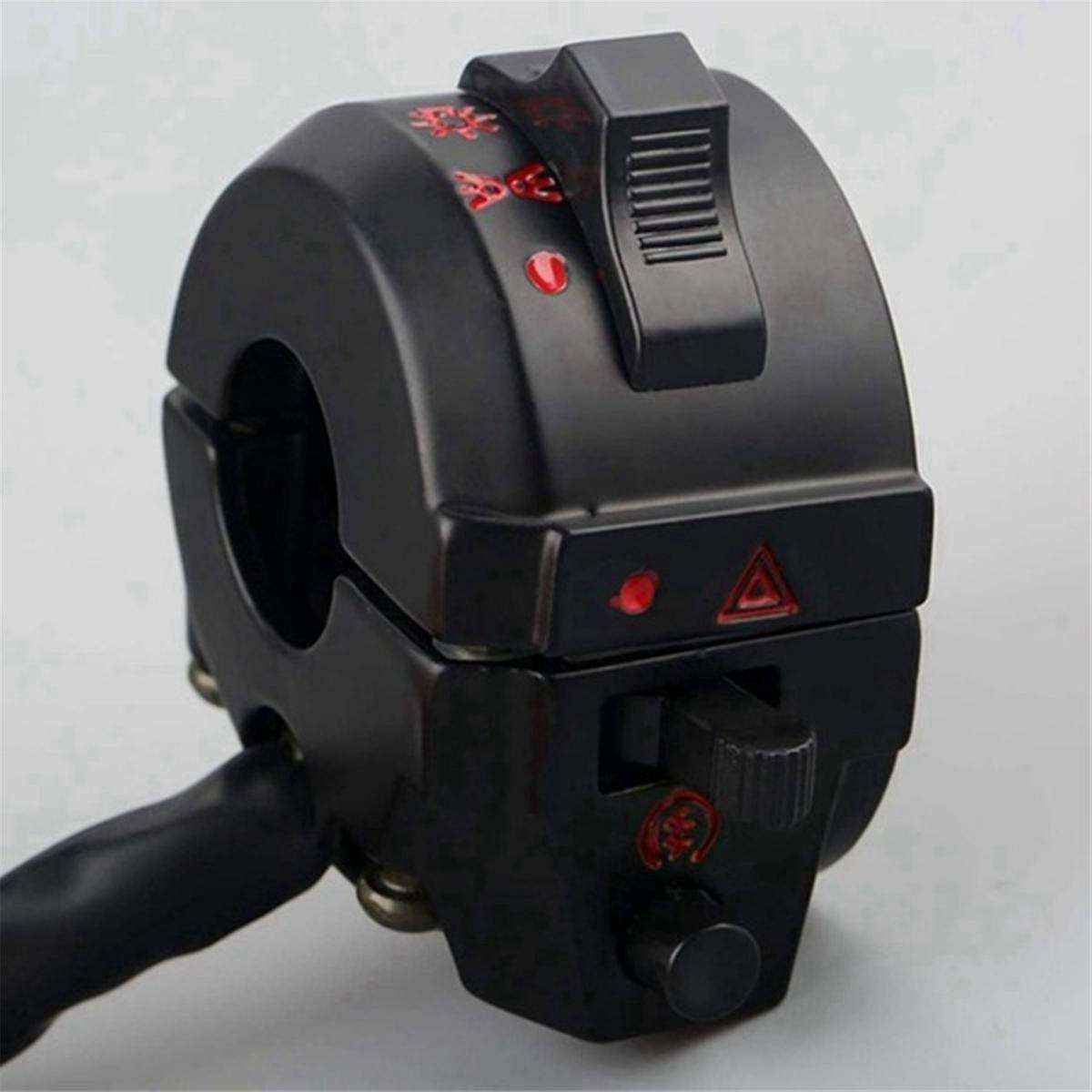 Right Motorcycle Handlebar Switch Horn Turn Signal Far Near Lamp Switch Assembly for XL XR 250 400 6