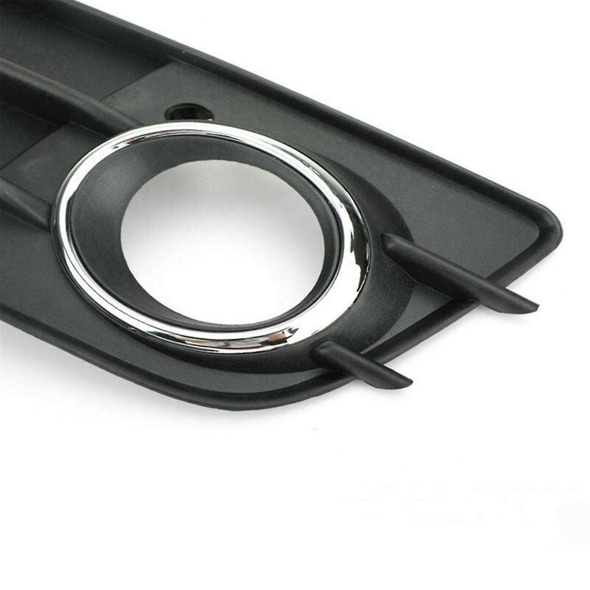 Right Side Front Bumper Fog Light Grille Chrome Ring Trim Cover 8k0807682c for A4 B8 S4 2008-2012