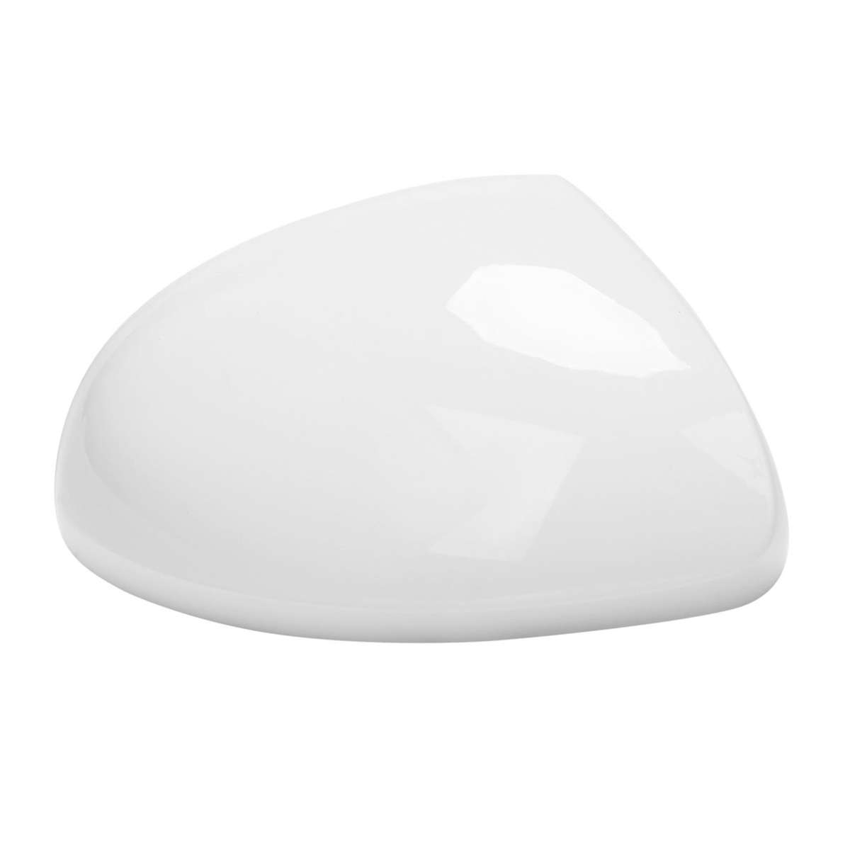 Right Side Wing Rearview Mirror Cover Shell Cap Housing for 2009-2017 2012-2018 Yeti 2014-2017 White