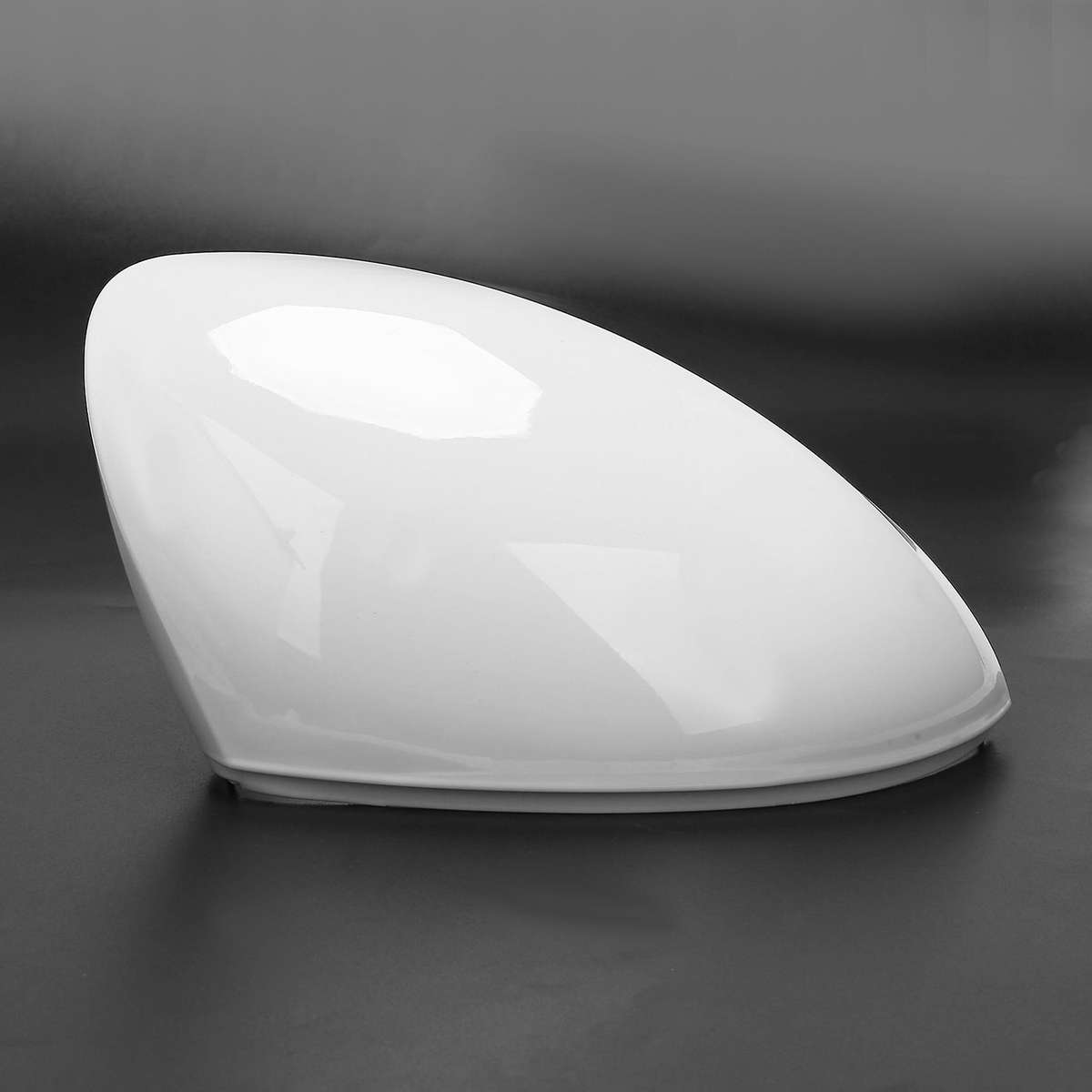 Right Side Wing Rearview Mirror Cover Shell Cap Housing for 2009-2017 2012-2018 Yeti 2014-2017 White