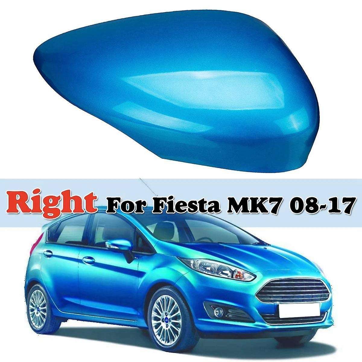 Right Wing Door Rearview Mirror Cover for Ford Fiesta Mk7 2008 2009 2010 2011 2012 2013 2014 2015 2