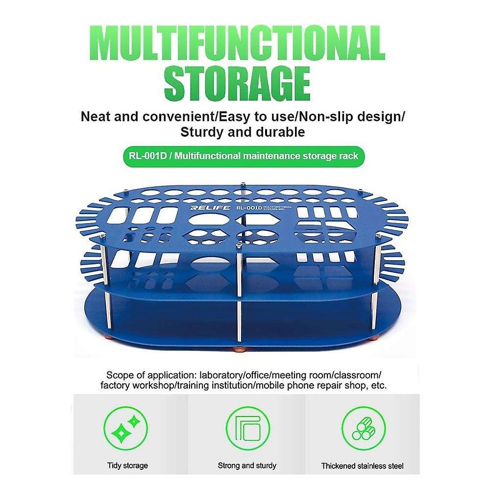 RL-001D Stainless Steel Non- Large Capacity Rounded Edges Neat Convenient Strong Durable Multifuncti