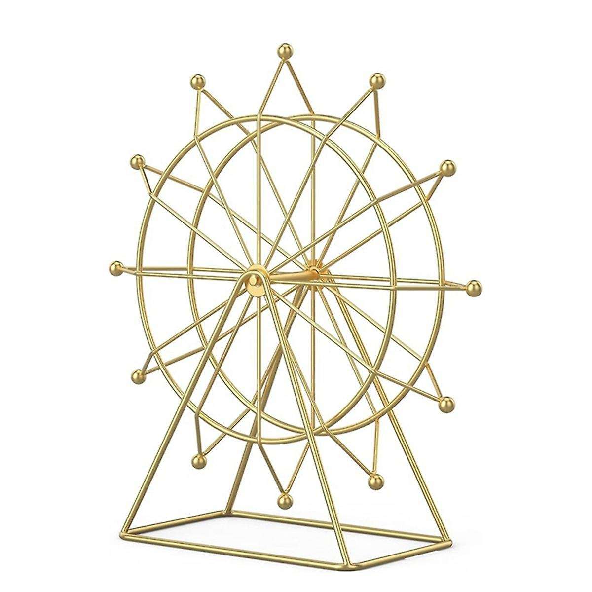 Rotatable -wheel Bookshelf Decor, Shelf House Living Room Decor- Fireplace Or Desk Decor, Friend