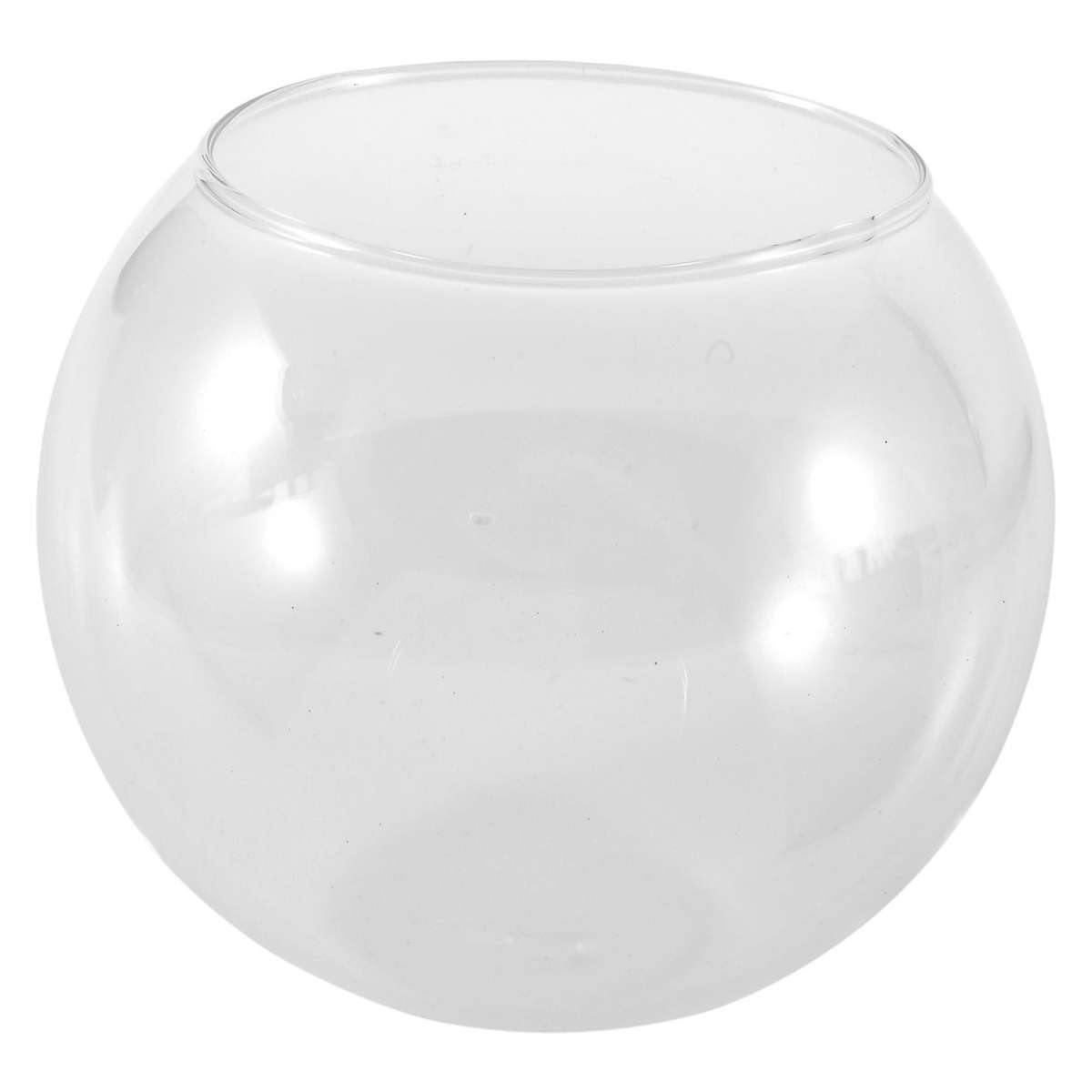 Round Sphere Vase In Transparent Glass Fish Tank