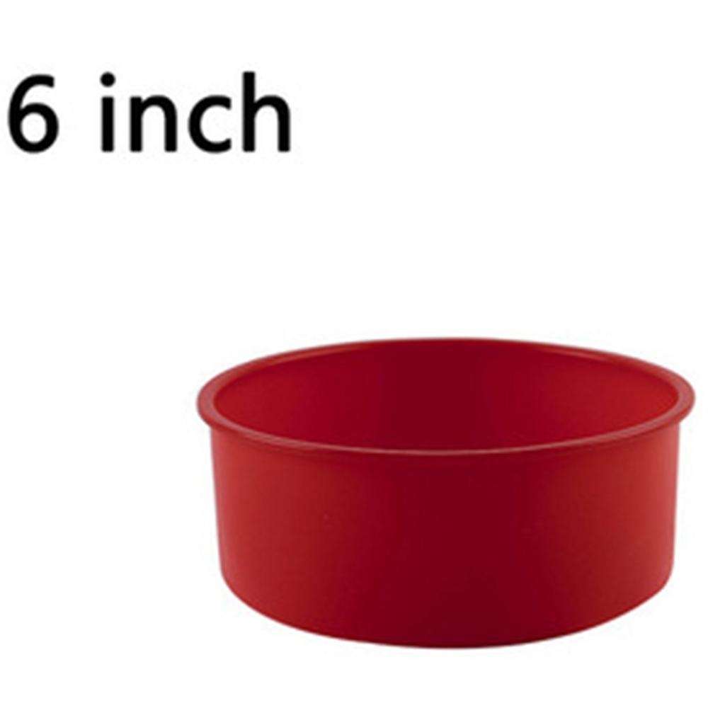 Round Rectangle Silicone Mould Baking Pan Shaped Pastry Muffin Cake Mold Baking Accessories Silicone