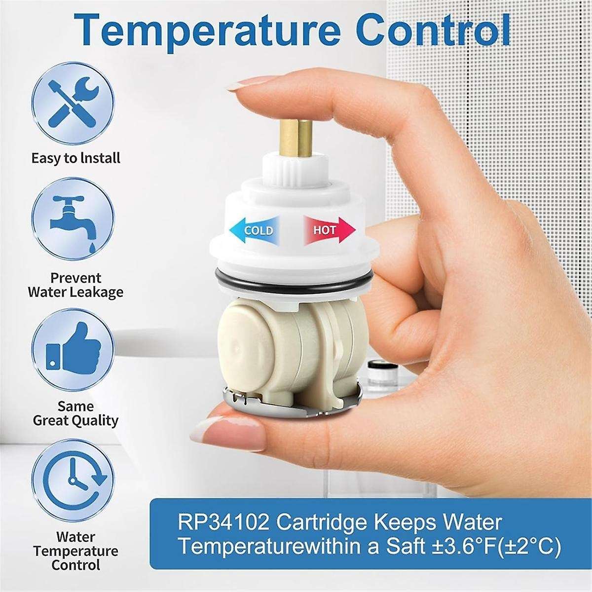 RP32104Cartridge Replacement Kit for DeltaDisplay 1700 Series Showers (1998-2005), RP32104 Cartridge