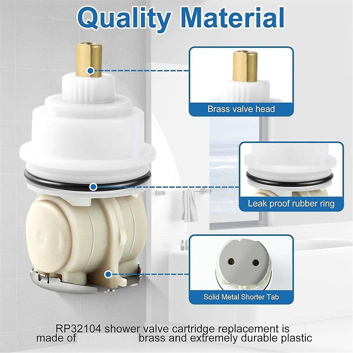 RP32104Cartridge Replacement Kit for DeltaDisplay 1700 Series Showers (1998-2005), RP32104 Cartridge