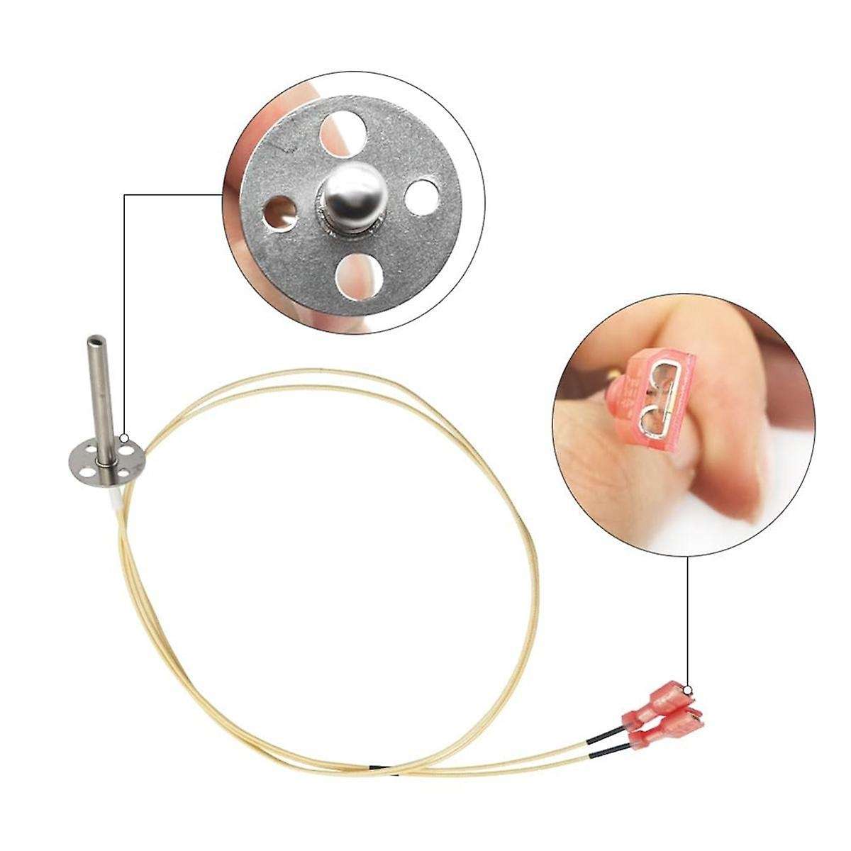 RTD Probe Sensor for RT-B380 RT-B380X Wood Pellet Grill Temperature Sensor Replacement