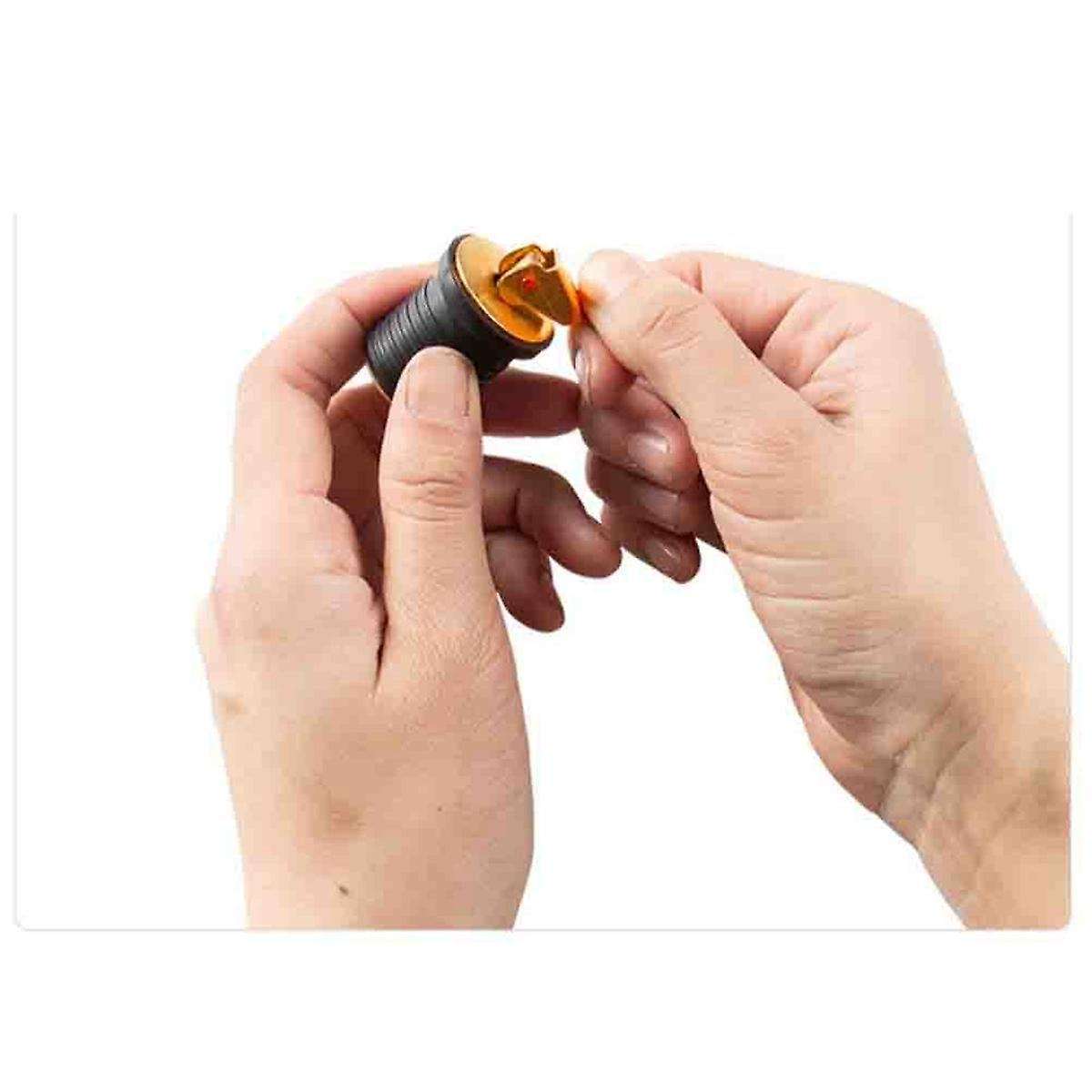 Rubber Seal Brass Drain Plug Brass Snap Lock Bait Well Plug Bottom Porthole Drain Plug for Scuppers