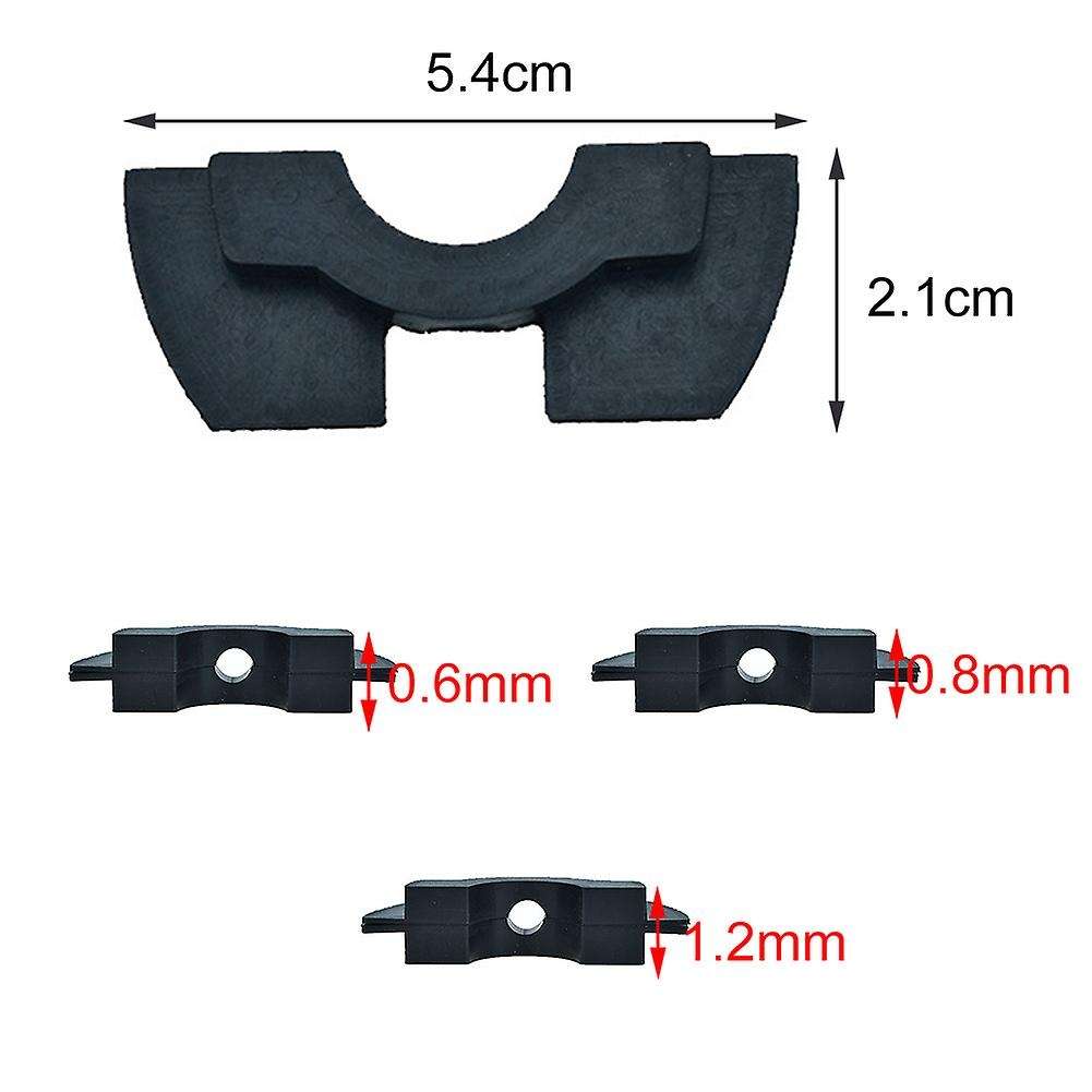 Rubber Vibration Damper Cushion Mudguard Bracket Folding Wrench Fixed Fasteners Hook for M365 Scoote