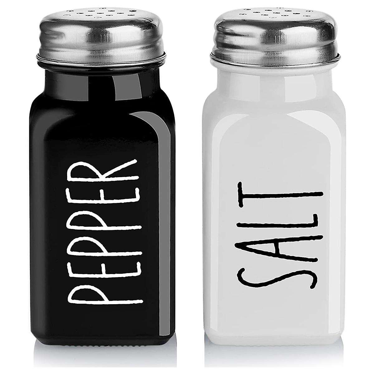 Salt and Pepper Shaker Set Farmhouse Salt Shaker Modern Farmhouse Kitchen Table Decoration