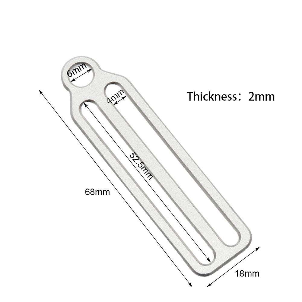 Scuba Diving Diving Sidemount Bcd Fixing Buckle Rope Retainer for 2inch Webbing Diving Accessories