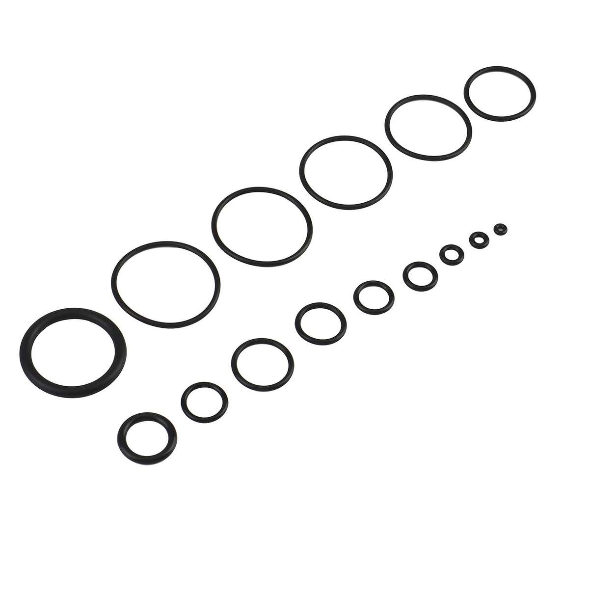 Scuba Diving O-Ring Kit,Set-18 Sizes, Dive Hose Tank Valve Regulator Sealed Rings,200 Pcs