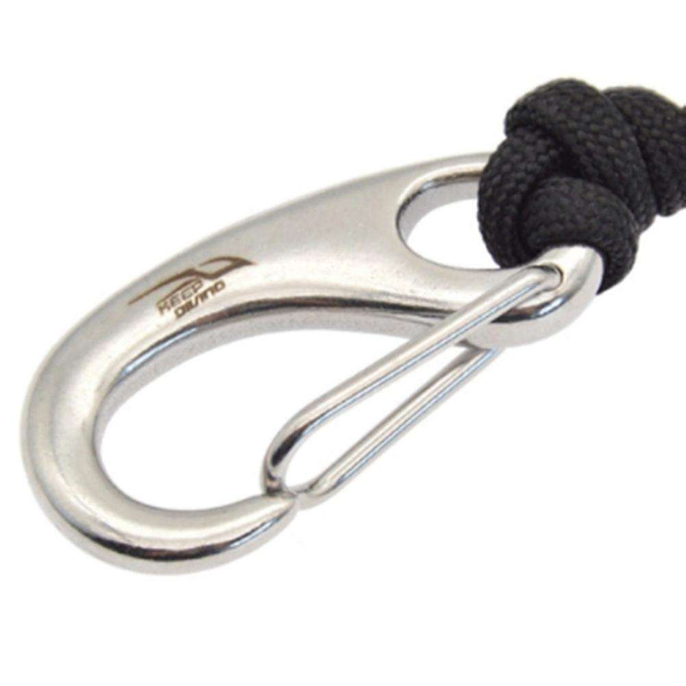 Scuba Diving Double Dual Stainless Steel Reef Drift Hook with Line and Clips Hook for Current Dive